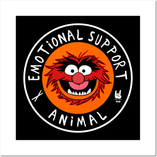 muppets emotional support animal Posters and Art